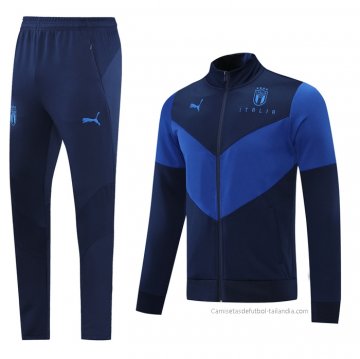 Chandal de Chaqueta del Italia 2021-2022 Azul