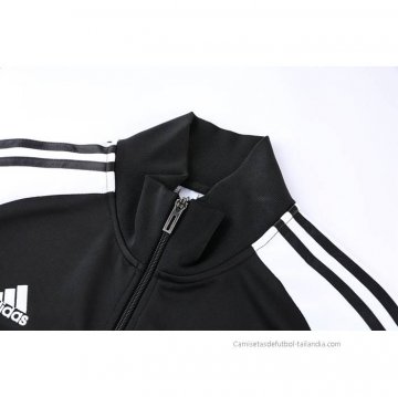 Chandal de Chaqueta del Juventus 2022-2023 Negro y Blanco