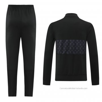 Chandal de Chaqueta del Liverpool 2021-2022 Negro y Gris