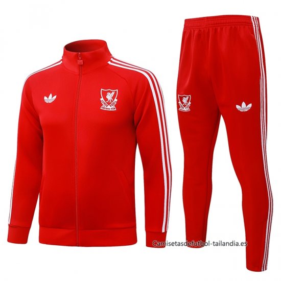 Chandal de Chaqueta del Liverpool Nino 2026-2027 Rojo - Haga un click en la imagen para cerrar
