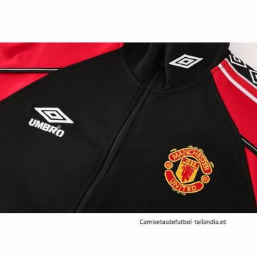 Chandal de Chaqueta del Manchester United 2025-2026 Negro