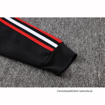Chandal de Chaqueta del Manchester United Nino 2026-2027 Negro