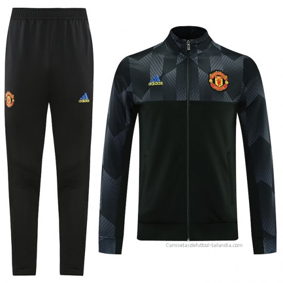 Chandal de Chaqueta del Manchester United Special 2021-2022 Negro - Haga un click en la imagen para cerrar