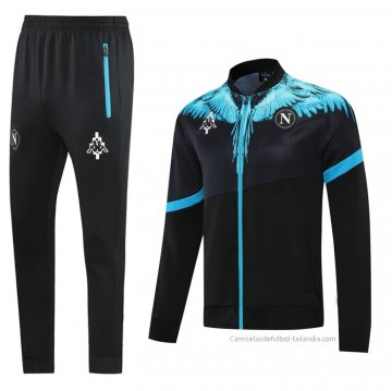 Chandal de Chaqueta del Napoli 2021-2022 Negro