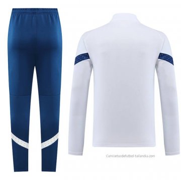 Chandal de Chaqueta del Olympique Marsella 2022-2023 Blanco