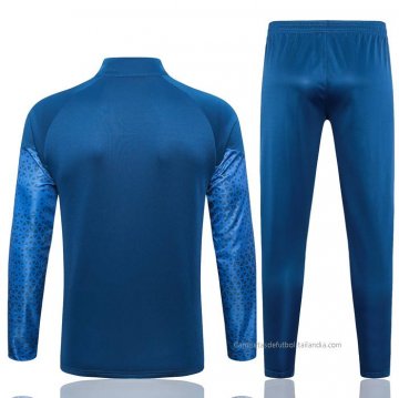 Chandal de Chaqueta del Olympique Marsella 2023-2024 Azul Oscuro