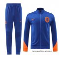Chandal de Chaqueta del Paises Bajos 2024-2025 Azul