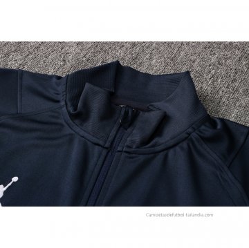 Chandal de Chaqueta del Paris Saint-Germain 2021-2022 Azul