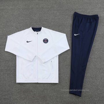 Chandal de Chaqueta del Paris Saint-Germain 2022-2023 Blanco