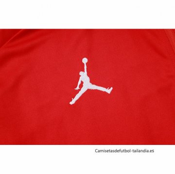 Chandal de Chaqueta del Paris Saint-Germain 2024-2025 Rojo