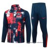 Chandal de Chaqueta del Paris Saint-Germain 2024-2025 Rojo y Azul Chandal de Chaqueta del Paris Saint-Germain 2024-2025 Rojo y Azul