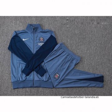 Chandal de Chaqueta del Paris Saint-Germain 2025-2026 Nino Gris
