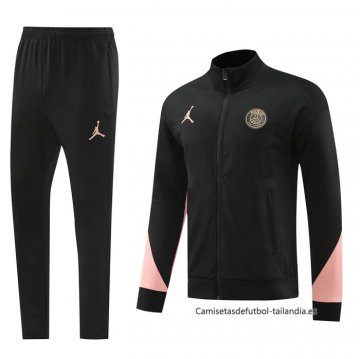 Chandal de Chaqueta del Paris Saint-Germain Jordan 2024-2025 Negro