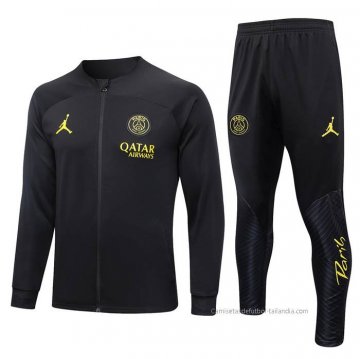 Chandal de Chaqueta del Paris Saint-Germain Jordan 2023-2024 Negro Chandal de Chaqueta del Paris Saint-Germain Jordan 2023-2024 Negro