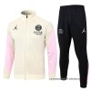 Chandal de Chaqueta del Paris Saint-Germain Jordan 2024-2025 Amarillo