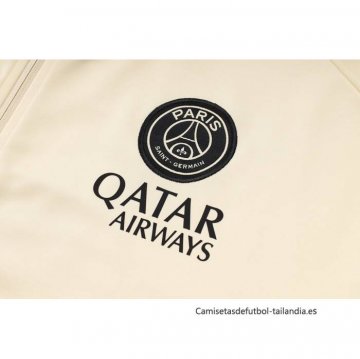 Chandal de Chaqueta del Paris Saint-Germain Jordan 2024-2025 Amarillo