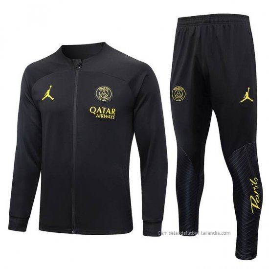 Chandal de Chaqueta del Paris Saint-Germain Jordan Nino 2023-2024 Negro - Haga un click en la imagen para cerrar