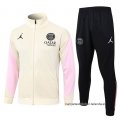 Chandal de Chaqueta del Paris Saint-Germain Jordan Nino 2024-2025 Amarillo