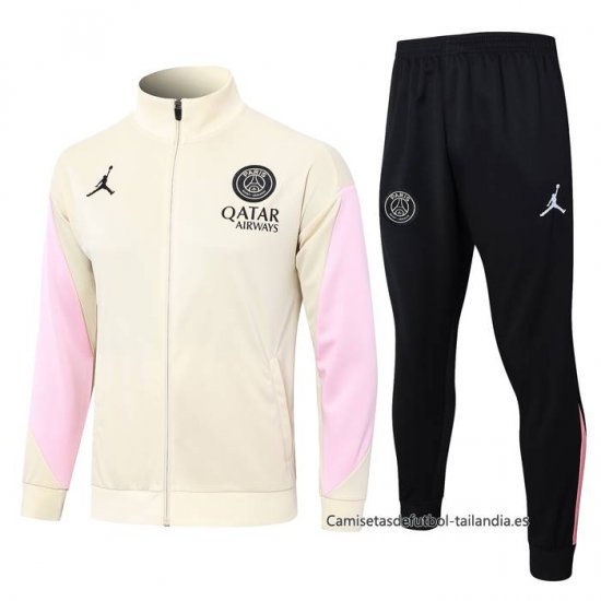 Chandal de Chaqueta del Paris Saint-Germain Jordan Nino 2024-2025 Amarillo - Haga un click en la imagen para cerrar