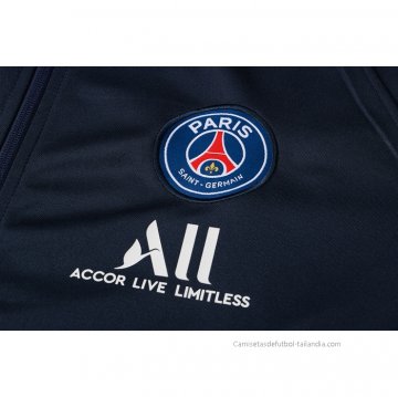 Chandal de Chaqueta del Paris Saint-Germain Nino 2021-2022 Azul