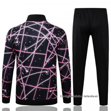 Chandal de Chaqueta del Paris Saint-Germain Nino 2025-2026 Negro Rosa