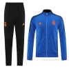 Chandal de Chaqueta del Real Madrid 2021-2022 Azul Chandal de Chaqueta del Real Madrid 2021-2022 Azul