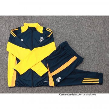 Chandal de Chaqueta del Real Madrid 2024-2025 Azul
