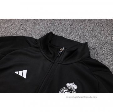 Chandal de Chaqueta del Real Madrid 2023-2024 Negro