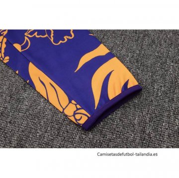 Chandal de Chaqueta del Real Madrid Dragon 2024-2025 Purpura