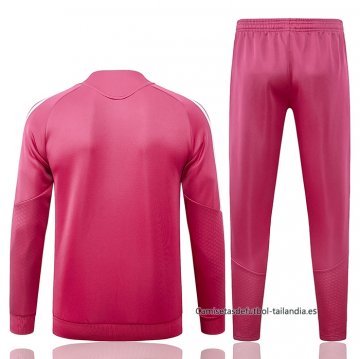 Chandal de Chaqueta del Real Madrid Nino 2026-2027 Rosa