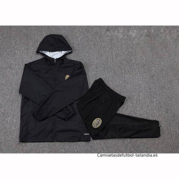 Chandal de Rompevientos del AC Milan 2025-2026 Negro