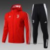 Chandal de Rompevientos del Juventus 2024-2025 Rojo Chandal de Rompevientos del Juventus 2024-2025 Rojo