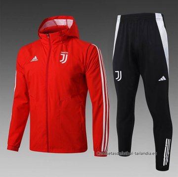 Chandal de Rompevientos del Juventus 2024-2025 Rojo Chandal de Rompevientos del Juventus 2024-2025 Rojo