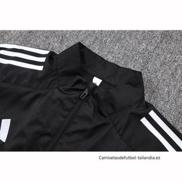 Chandal de Rompevientos del Real Madrid 2025-2026 Negro