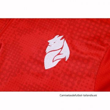 Chandal de Sudadera del AC Milan 2025-2026 Rojo