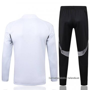 Chandal de Sudadera del Alemania Nino 2025-2026 Blanco