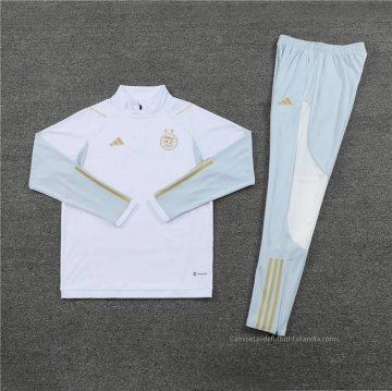 Chandal de Sudadera del Argelia 2023-2024 Blanco