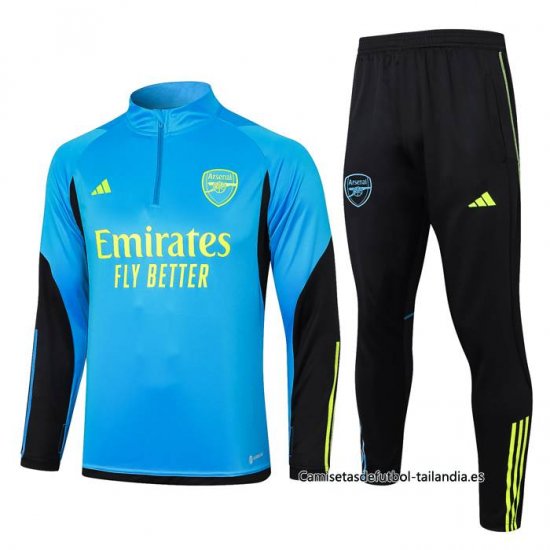 Chandal de Sudadera del Arsenal 2023-2024 Azul - Haga un click en la imagen para cerrar