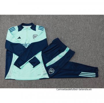 Chandal de Sudadera del Arsenal 2024-2025 Verde