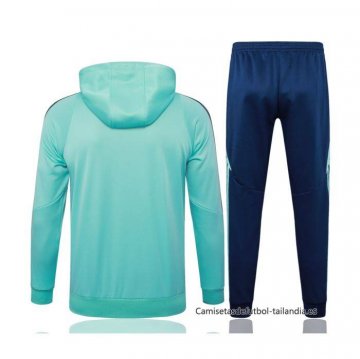 Chandal de Sudadera del Arsenal Nino 2024-2025 Verde