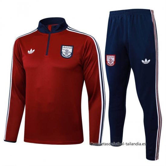 Chandal de Sudadera del Arsenal Nino 2025-2026 Rojo - Haga un click en la imagen para cerrar