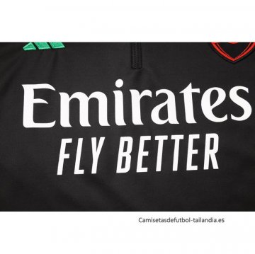 Chandal de Sudadera del Arsenal Nino 2024-2025 Negro