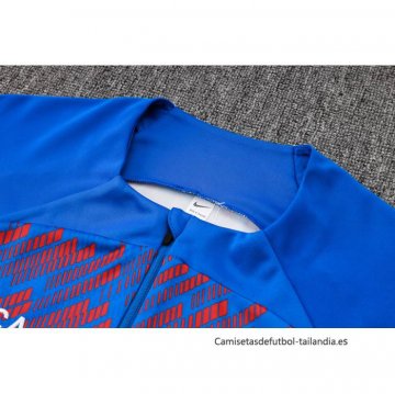 Chandal de Sudadera del Barcelona 2024-2025 Azul