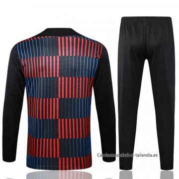Chandal de Sudadera del Barcelona Nino 2024-2025 Negro