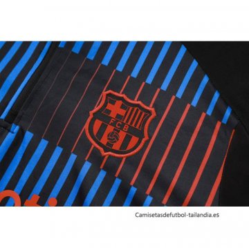 Chandal de Sudadera del Barcelona Nino 2024-2025 Negro