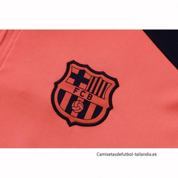 Chandal de Sudadera del Barcelona Nino 2025-2026 Naranja