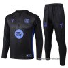 Chandal de Sudadera del Barcelona Nino 2025-2026 Negro