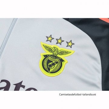 Chandal de Sudadera del Benfica 2024-2025 Gris