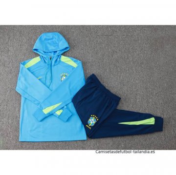 Chandal de Sudadera del Brasil 2024-2025 Azul