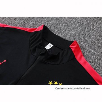 Chandal de Sudadera del Brasil 2026-2027 Negro Rojo